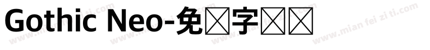 Gothic Neo字体转换